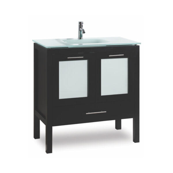 Floor standing wood cabinet